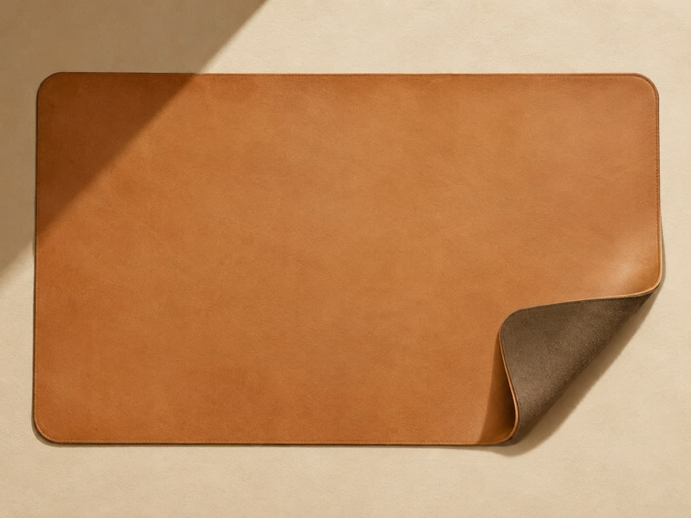 Desk Mat 120 × 60 XL — Full-table coverage for desks of 160 cm and up. The largest panel we cut as a stock size.